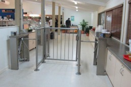 Check Inn Systems Turnstiles with Access Control