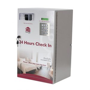 24 hour check in Keysafe 32R Key Dispenser for 32 Keys with Built In Key Return